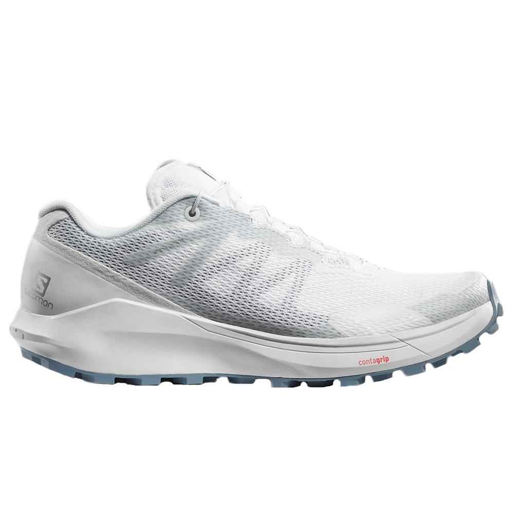 Salomon Singapore Womens Road Running Shoes - SENSE RIDE 3 W White | 96124-LTCB